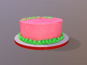 Harry Potter Hagrid Cake 3D Model