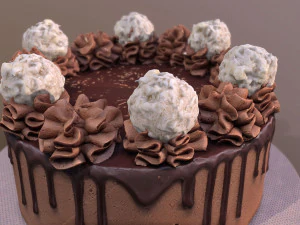 Ferrero Rafaello Drip Gateau 3D Model