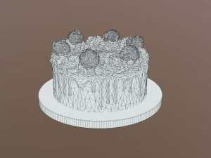 Ferrero Rafaello Drip Gateau 3D Model