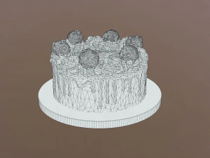 Ferrero Rafaello Drip Gateau 3D Model
