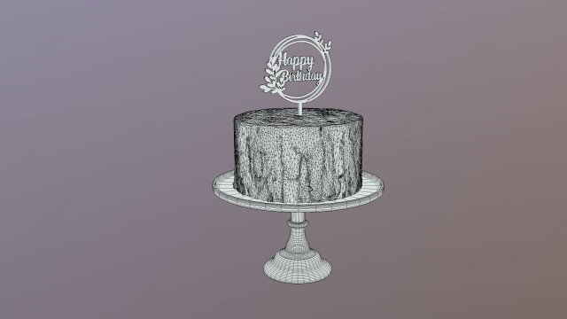 STL file Happy Birthday Harry Potter Cake Decor 🎂・3D printing