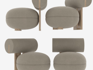 CHAIR NORR11 Hippo 3D Модель