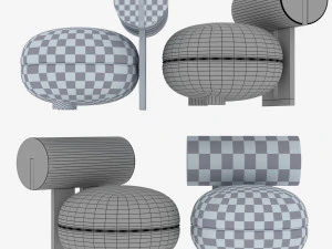 CHAIR NORR11 Hippo 3D Model