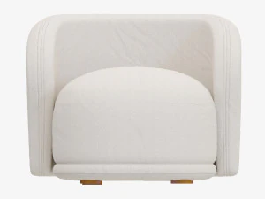 बंहदार कुरसी 3D मॉडल