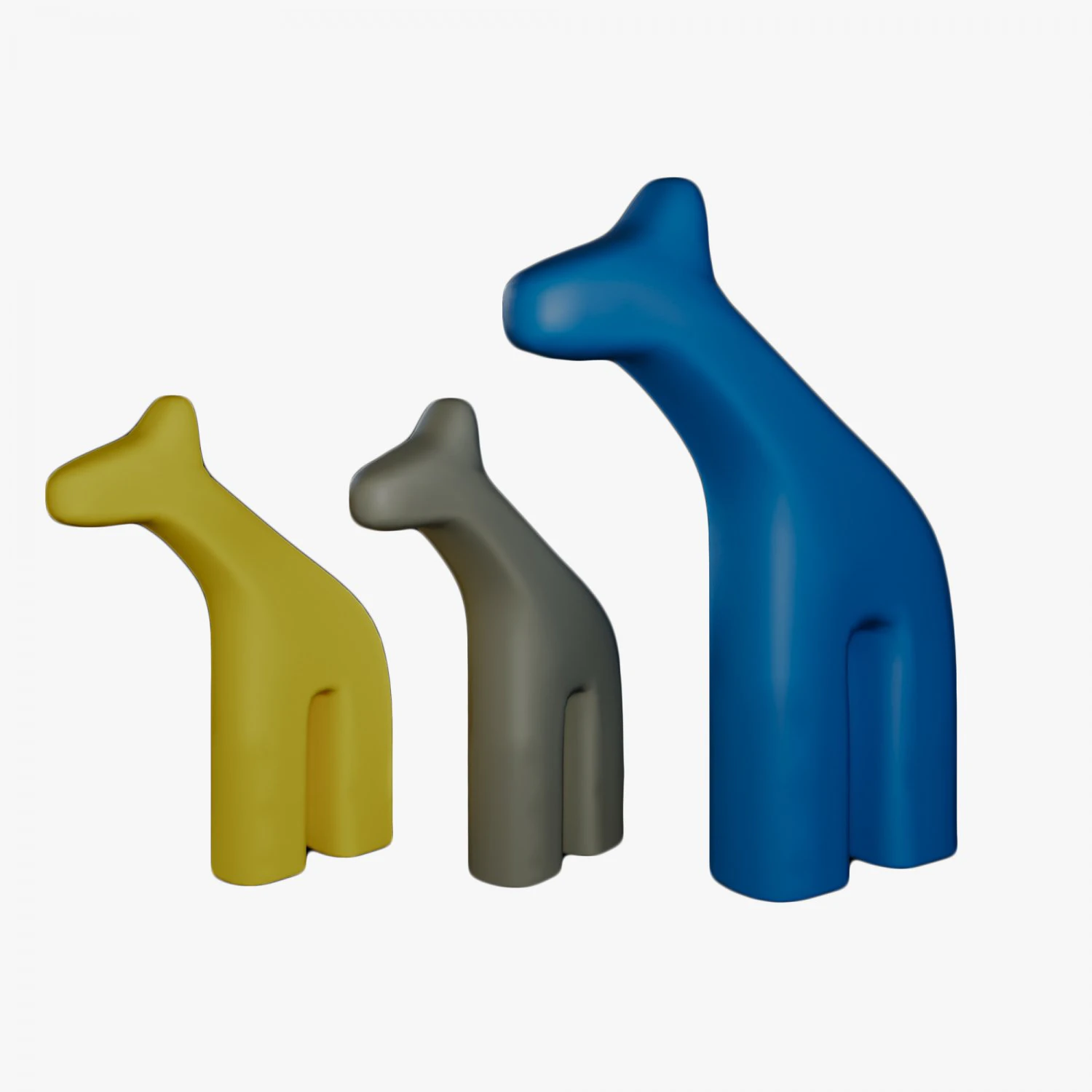 НАБОР декора RAFFA PLUST 3D Модель .c4d .max .obj .3ds .fbx .stl .blend 