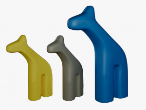Decor SET RAFFA PLUST 3D Модель