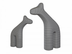 Decor SET RAFFA PLUST 3Dモデル