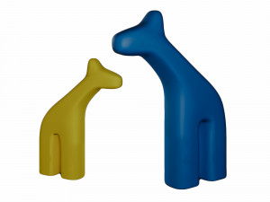 Decor SET RAFFA PLUST 3Dモデル