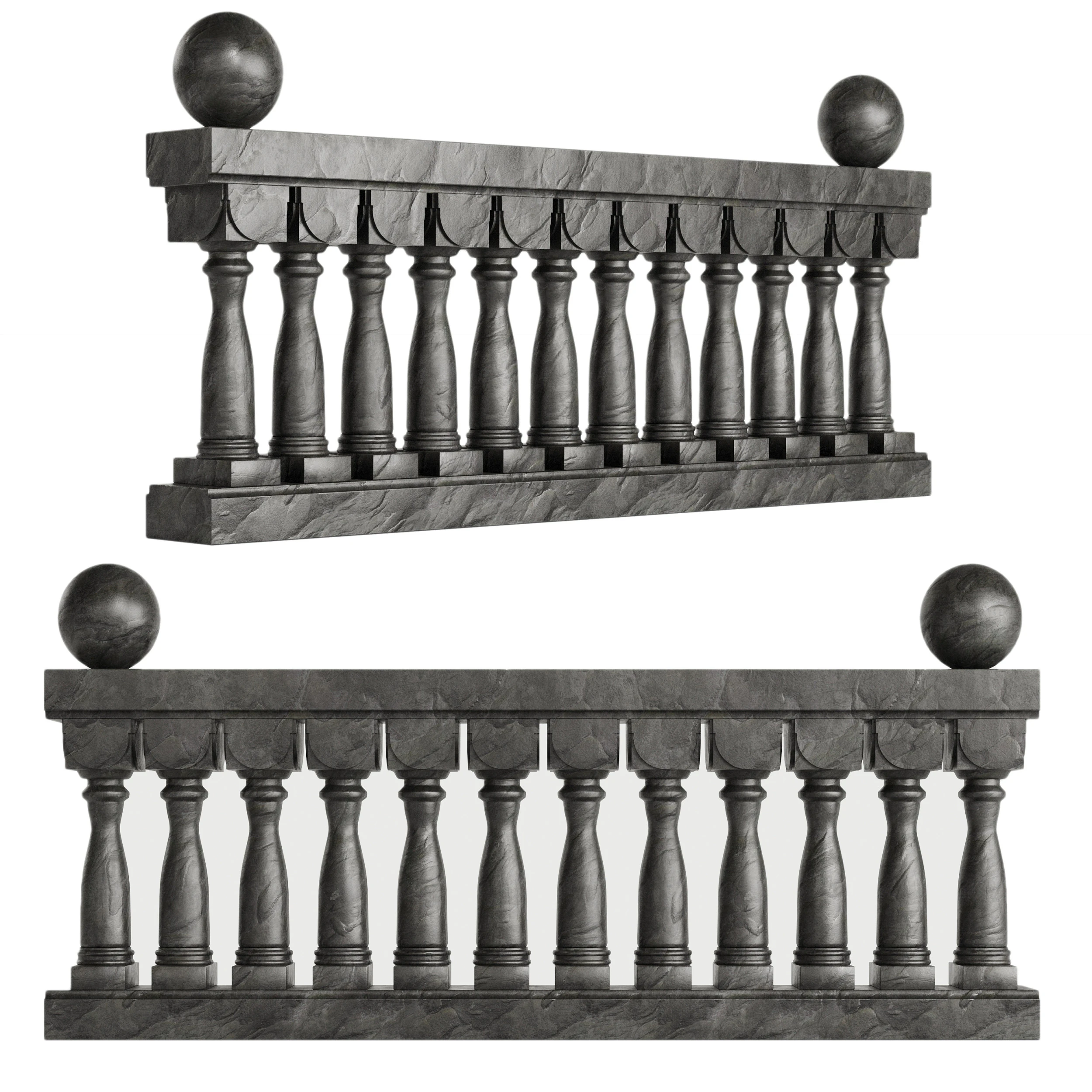 RINGHIERE IN PIETRA Modello 3D .c4d .max .obj .3ds .fbx .stl .blend 