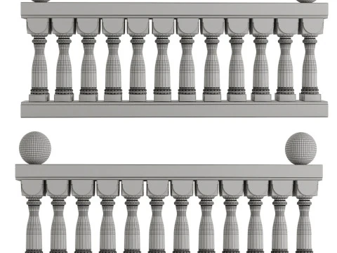 RINGHIERE IN PIETRA Modello 3D