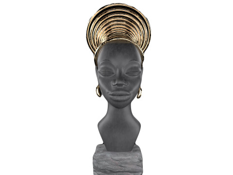 Bust of an African girl 3D Модель