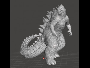 GODZILLA FIGURE MODEL CREATURE MONSTER KAIJU FAN ART 3D Print Model