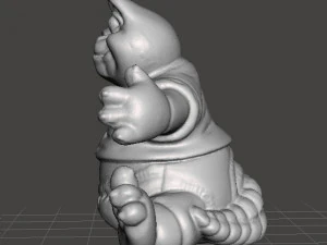 DINOSSAUROS BEB&Ecirc; SINCLAIR 1994 PVC FIGURA DE PL&Aacute;STICO BRINQUEDO MODELO IMPRIM&Iacute;VEL Modelo de Impressão 3D