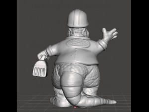 DINOSAURS EARL SINCLAIR 1994 PVC PLASTIC FIGURE TOY PRINTABLE MODEL 3D-Druckmodell