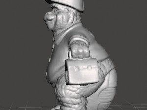 DINOSAURS EARL SINCLAIR 1994 PVC PLASTIC FIGURE TOY PRINTABLE MODEL 3D-Druckmodell