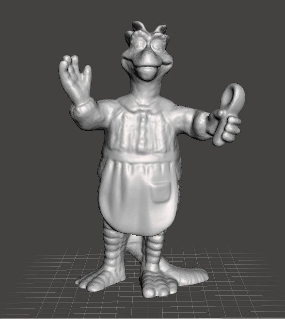 DINOSAURS FRAN SINCLAIR 1994 PVC PLASTIC FIGURE TOY PRINTABLE MODEL 3D Print Model .c4d .max .obj .3ds .fbx .stl .blend