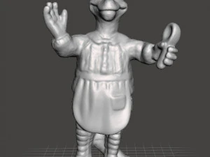 DINOSAURS FRAN SINCLAIR 1994 PVC PLASTIC FIGURE TOY PRINTABLE MODEL 3D Print Model