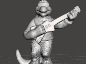 恐龙罗比&middot;辛克莱 1994 年 PVC 塑料人物玩具可打印模型 3D 打印模型