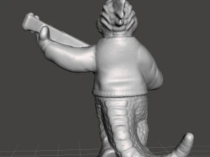 डायनासोर रॉबी सिंक्लेयर 1994 पीवीसी प्लास्टिक फिगर खिलौना प्रिंट करने योग्य मॉडल 3D प्रिंट मॉडल