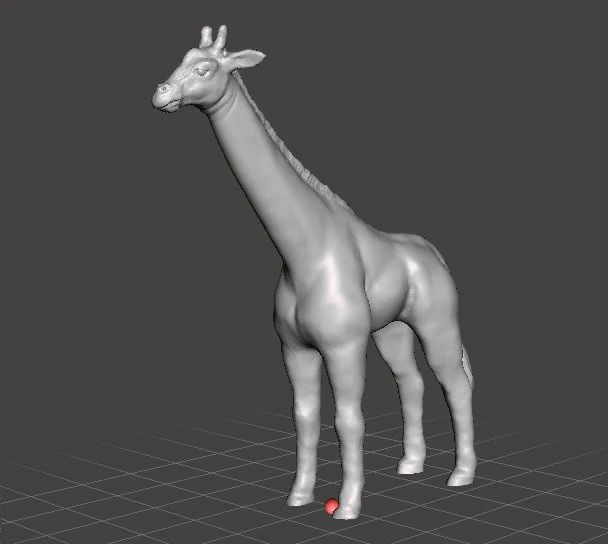 GIRAFFE FIGURE MODEL ANIMAL CREATURE WILDLIFE 3D Print Model .c4d .max .obj .3ds .fbx .stl .blend