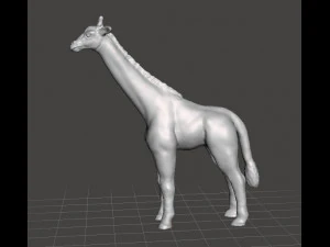 GIRAFFE FIGURE MODEL ANIMAL CREATURE WILDLIFE 3D Print Model