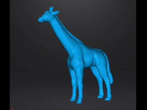 GIRAFFE FIGURE MODEL ANIMAL CREATURE WILDLIFE 3D Print Model