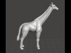 GIRAFFE FIGURE MODEL ANIMAL CREATURE WILDLIFE Modelo de Impressão 3D