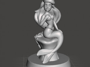 ARIEL THE LITTLE MERMAID RESIN STATUE 90s FIGURE MODEL ART 3D Print Model