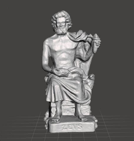 ZEUS RESIN STATUE 90s FIGURE MODEL ART GREEK MYTHOLOGY Modello di stampa 3D .c4d .max .obj .3ds .fbx .stl .blend