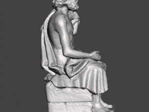 ZEUS RESIN STATUE 90s FIGURE MODEL ART GREEK MYTHOLOGY Modèles 3D en vedette