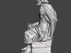 ZEUS RESIN STATUE 90s FIGURE MODEL ART GREEK MYTHOLOGY Modèles 3D en vedette