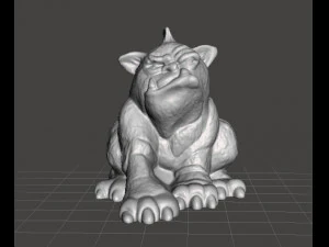 SACCO DELLA RIFIUTO BUNCH GARBEAST 1991 FIGURA IN PVC IN MINIATURA Modello di stampa 3D