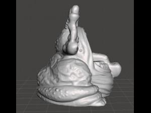 TRASH BAG BUNCH MUCKOID 1991 PVC FIGURE MINIATURE TOY 3Dプリントモデル