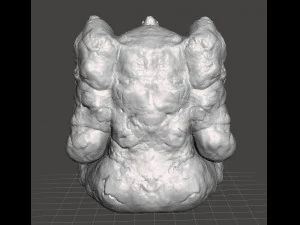 NEVERENDING STORY ROCK BITER PYORNKRACHZARK FIGURE MODEL CREATURE FIGURINE DND 3D Print Model