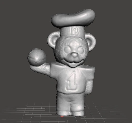 BIMBO CHEF MIŚ PIŁKARZYSTA VINTAGE FIGURKA MODEL ZABAWKI GASHAPON 80-tych Model do druku 3D .c4d .max .obj .3ds .fbx .stl .blend 