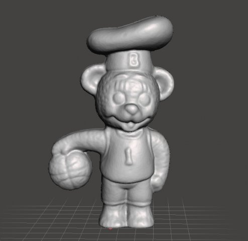 BIMBO CHEF BEAR BASEBALL PLAYER VINTAGE FIGURE MODEL TOY GASHAPON 80s 3Dプリントモデル .c4d .max .obj .3ds .fbx .stl .blend 