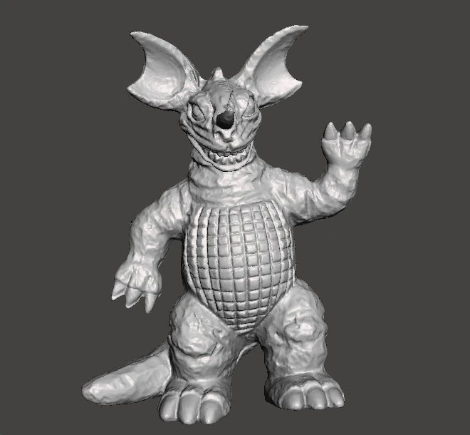 BARAGON 70S VINTAGE TOY FIGURE MODEL FOR KIDS KAIJU 3D Print Model .c4d .max .obj .3ds .fbx .stl .blend 