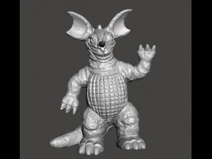 МОДЕЛЬ ВІНТАЖНОЇ ІГРАШКОВОЇ ФІГУРКИ БАРАГОН 70-Х Х ДЛЯ ДІТЕЙ КАЙДЗУ 3D Принт Модель