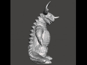 BARAGON 70S VINTAGE TOY FIGURE MODEL FOR KIDS KAIJU 3D Print Model