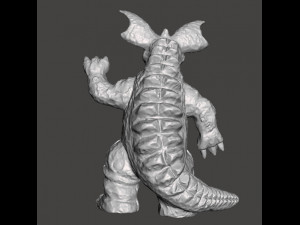 BARAGON 70S VINTAGE TOY FIGURE MODEL FOR KIDS KAIJU 3D Print Model