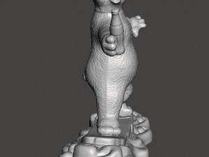 COCA COLA COKE YOUNG POLAR BEAR PROMOTIONAL FIGURE MODEL ANIMAL CHRISTMAS 90s 3Dプリントモデル