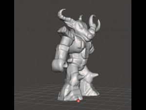 Roaming Buffalo Battlebeasts 1987 pvc figure miniature plastic toy 3D Принт Модель