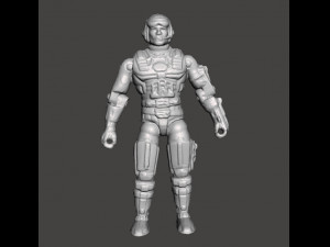 Roaming Buffalo Battlebeasts 1987 pvc figure miniature plastic toy 3D Принт Модель