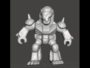 Мініатюрна пластикова іграшка з ПВХ Battlebeasts Lion 1987 3D Принт Модель