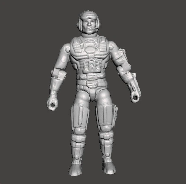 CAPTAIN POWER MAJOR HAWK MASTERSON 1986 TOY 4 INCH FIGURE 3D Print Model .c4d .max .obj .3ds .fbx .stl .blend 