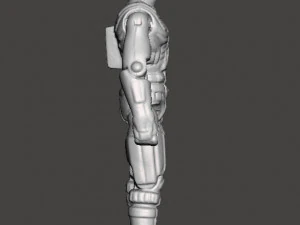 CAPTAIN POWER MAJOR HAWK MASTERSON 1986 TOY 4 INCH FIGURE 3D Print Model