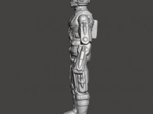 CAPTAIN POWER MAJOR HAWK MASTERSON 1986 TOY 4 INCH FIGURE 3D Baskı Modeli