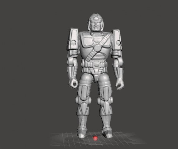 CAPTAIN POWER TANK ELLIS 1986 TOY 4 INCH FIGURE SOLDIER 3D 打印模型 .c4d .max .obj .3ds .fbx .stl .blend