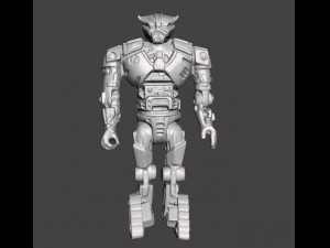 CAPTAIN POWER BLASTARR 1986 TOY 4 INCH FIGURE BIO DREAD 3D Принт Модель