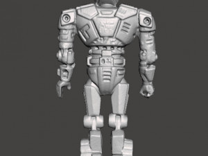 CAPTAIN POWER BLASTARR 1986 TOY 4 INCH FIGURE BIO DREAD 3D प्रिंट मॉडल